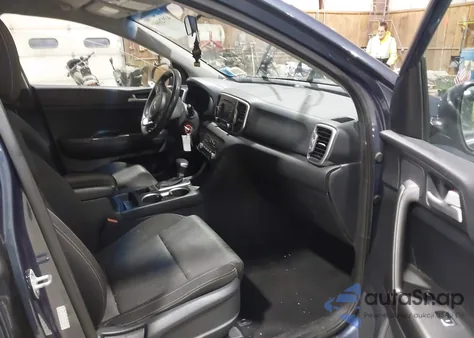 2017 Kia Sportage Lx from USA, damaged, VIN KNDPMCAC9H7101862